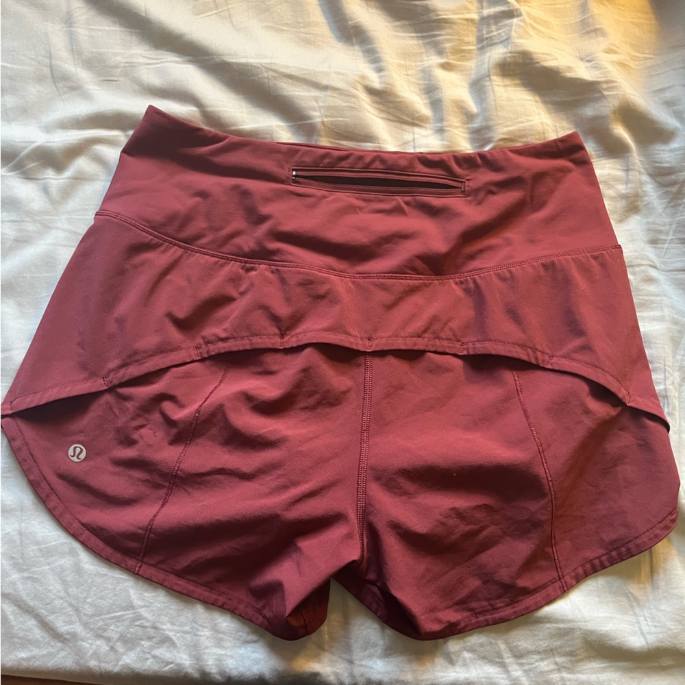 Lululemon Speed Up High-Rise Lined Short 4" Size 6